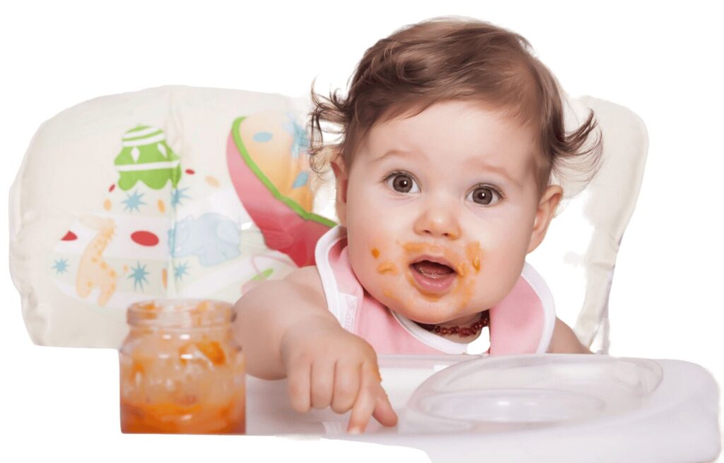 starting solid food to babies
